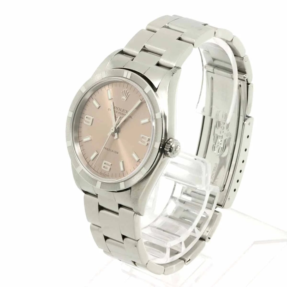 ROLEX AIR KING ENGINE TURNED BEZEL A AUTOMATIC WATCH - 2