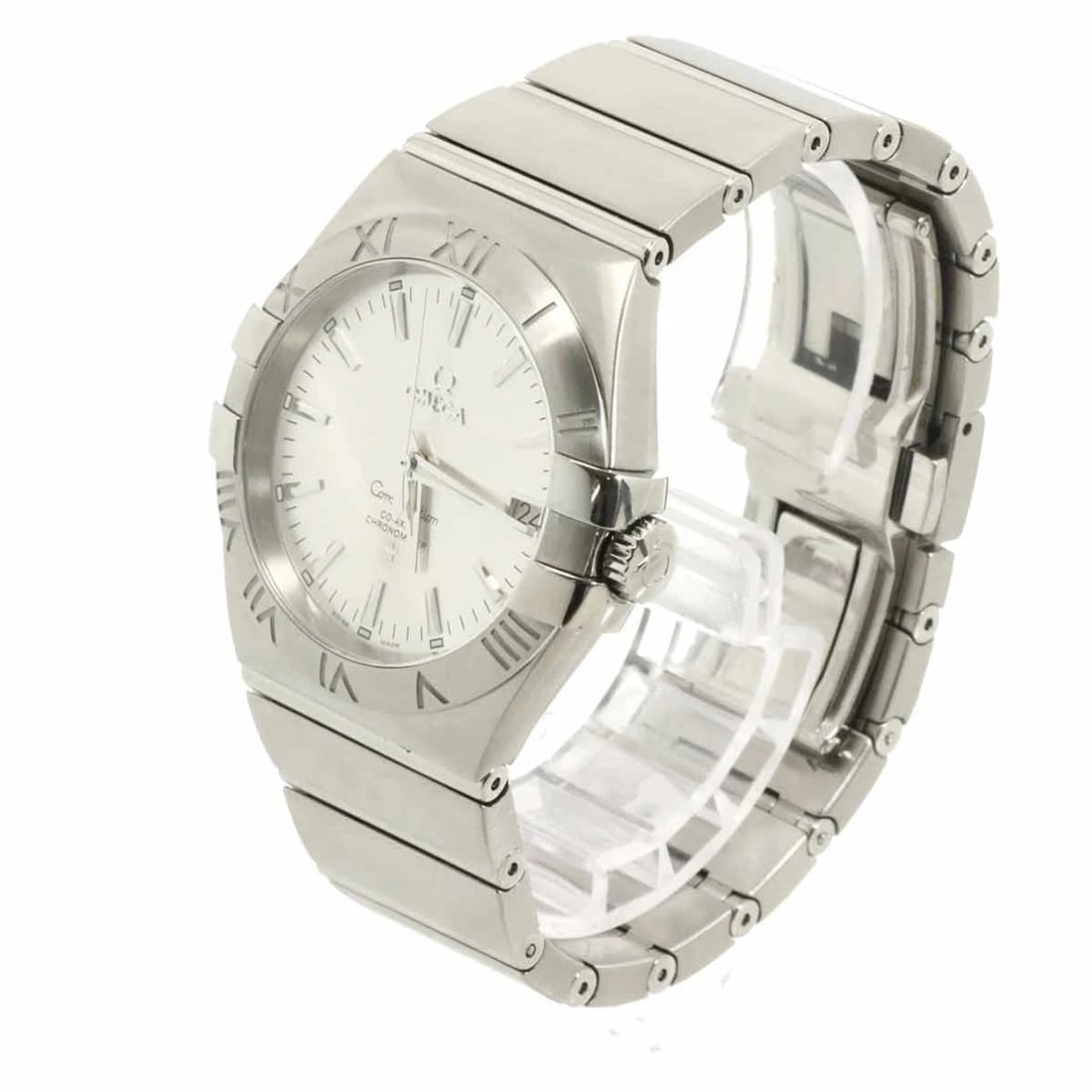 OMEGA CONSTELLATION DATE SILVER DIAL WATCH - 2