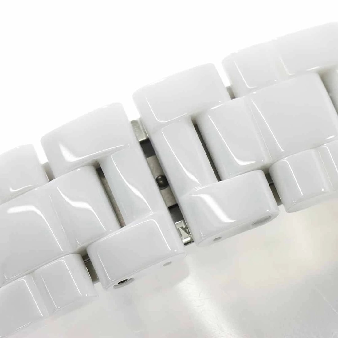 CHANEL J12 DATE AUTOMATIC SILVER DIAL WATCH - 3