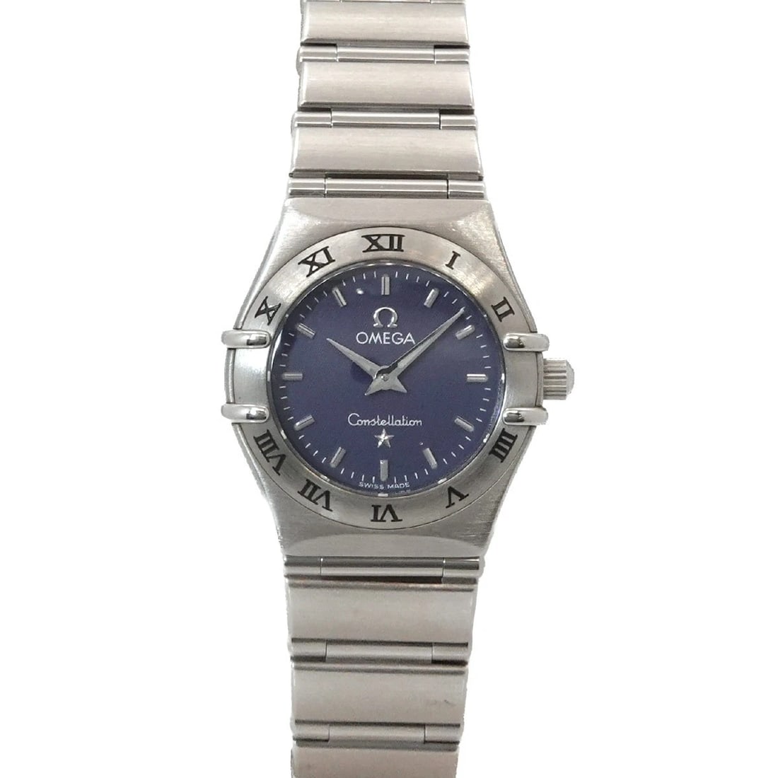 OMEGA CONSTELLATION 40 QUARTZ GRAY DIAL WATCH: OMEGA Constellation 40 Quartz Gray Dial Watch Brand: OMEGA Type/Style: Wristwatch Material: Stainless steel Color: Dial Color Gray Size: CaseSize Length 28mm(indcluded lag) CaseSize Width 23mm(not