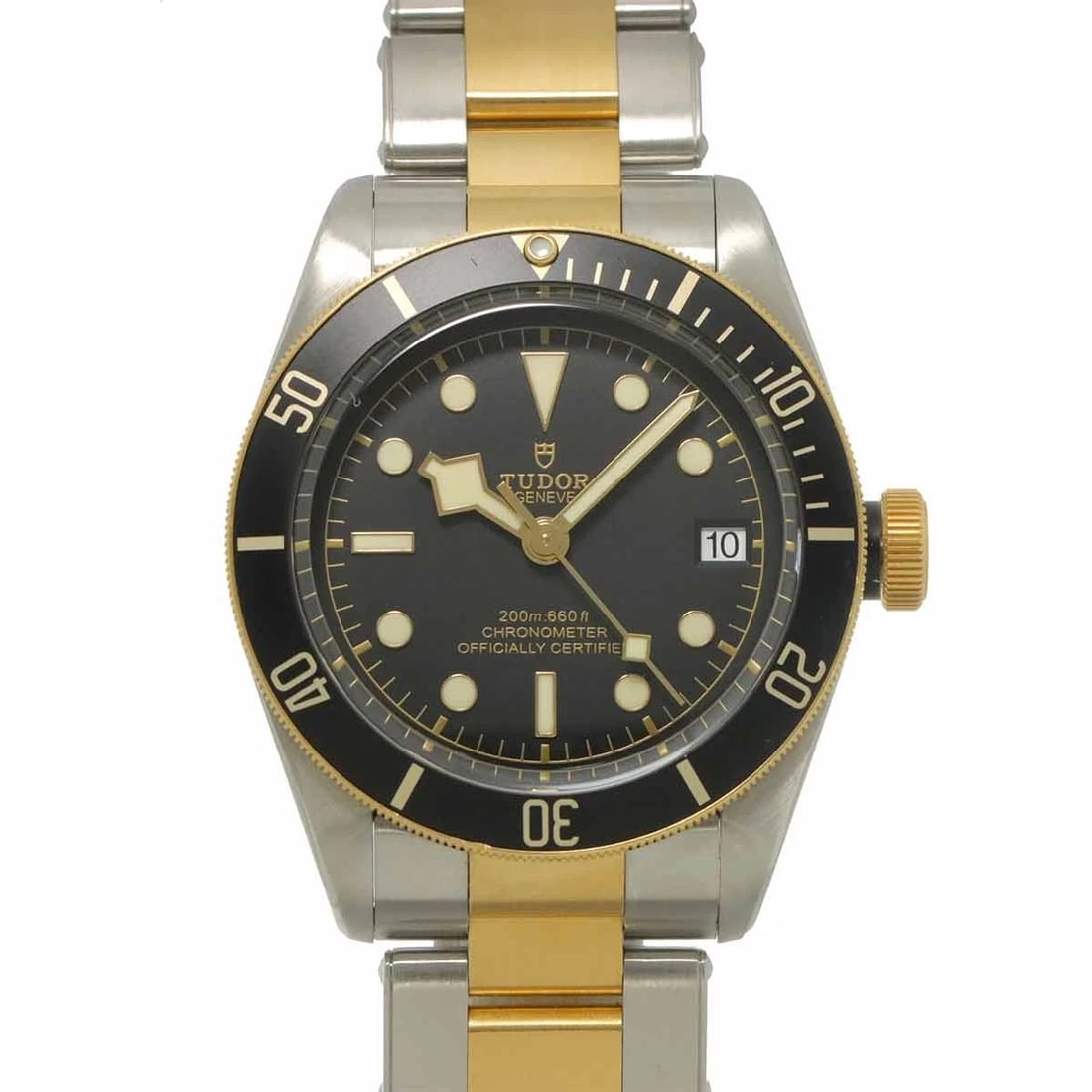 TUDOR HERITAGE BLACK BAY AUTOMATIC BLACKL WATCH: TUDOR Heritage Black Bay Automatic Blackl Watch Brand: YUDOR Type/Style: Wristwatch Material: Stainless steel,Yellow Gold Color: Dial Color none Size: CaseSize Length 50mm(included lag) CaseSize