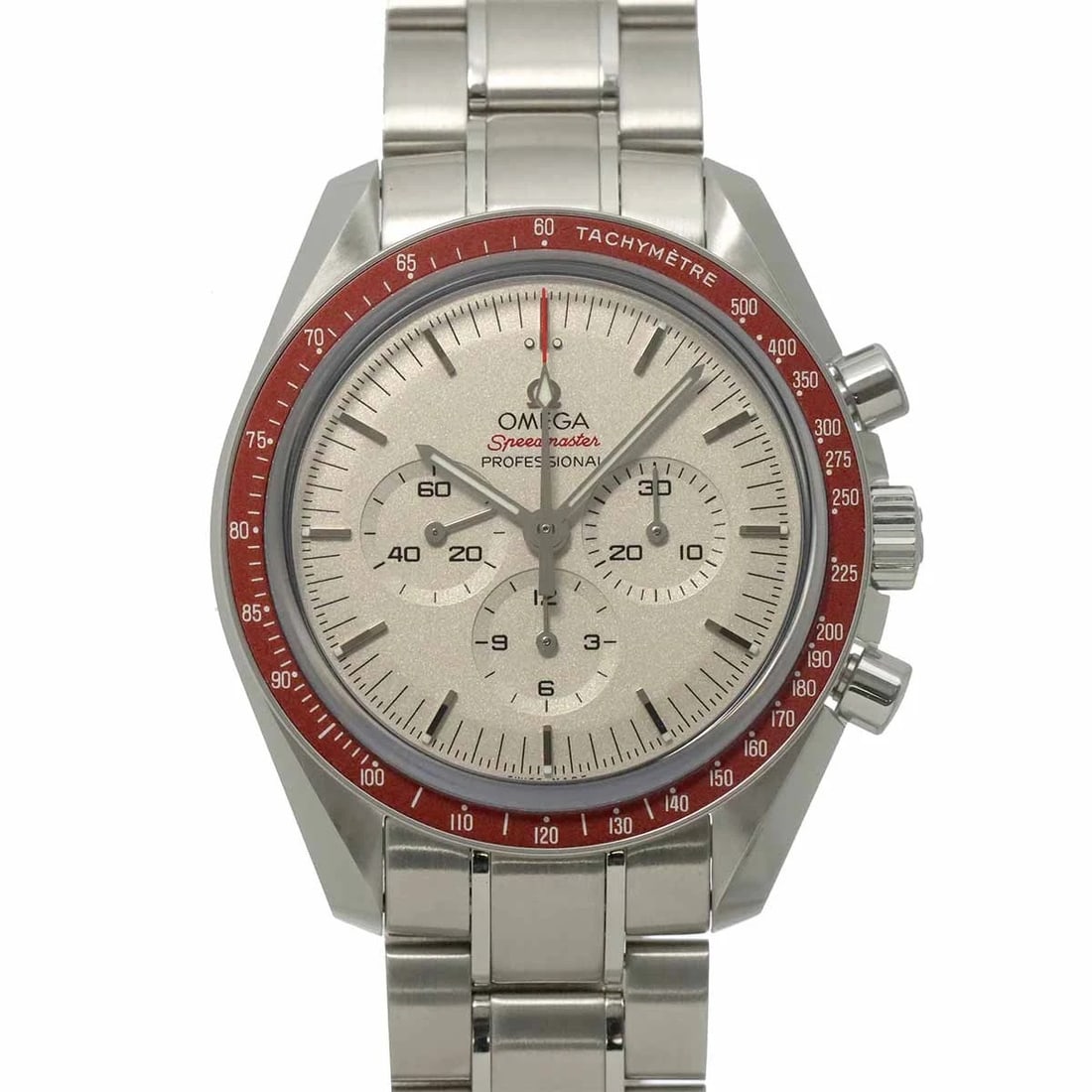 OMEGA SPEEDMASTER HAND WINDING GRAY DIAL WATCH: OMEGA Speedmaster Hand Winding Gray Dial Watch Brand: OMEGA Type/Style: Wristwatch Material: Stainless steel Color: Dial Color Gray Size: CaseSize Length 48mm(included lag) CaseSize Width 42mm(not
