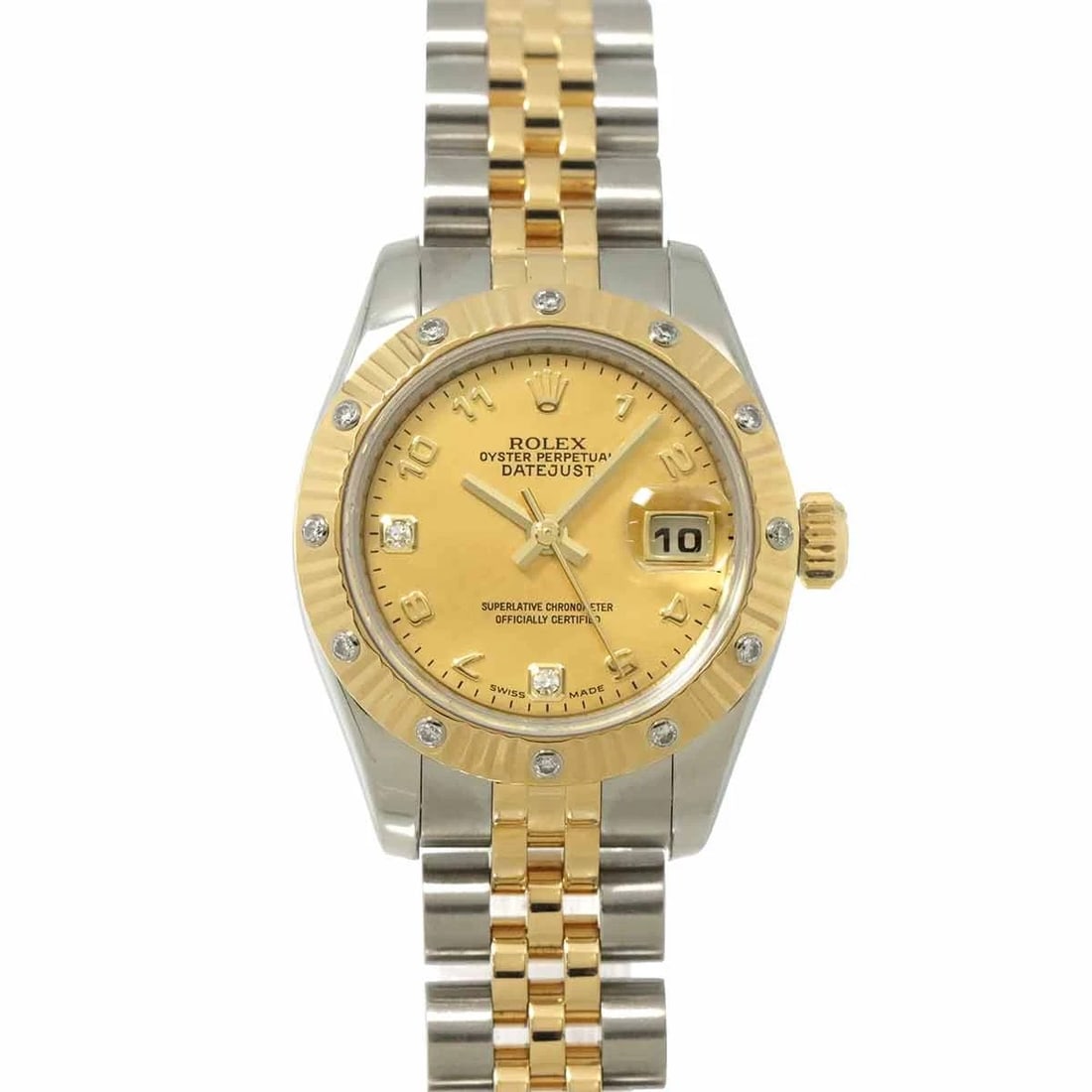 ROLEX DATEJUST D AUTOMATIC K18YG DIAMOND WATCH: ROLEx Datejust D Automatic K18YG Diamond Watch Brand: ROLEx Type/Style: Wristwatch Material: 750 Yellow Gold,Stainless steel Color: Dial Color none Size: CaseSize Length 33mm(included lag) CaseSize