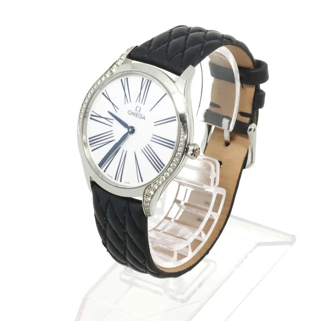 OMEGA DEVILLE TREZOA DIAMOND WATCH - 2