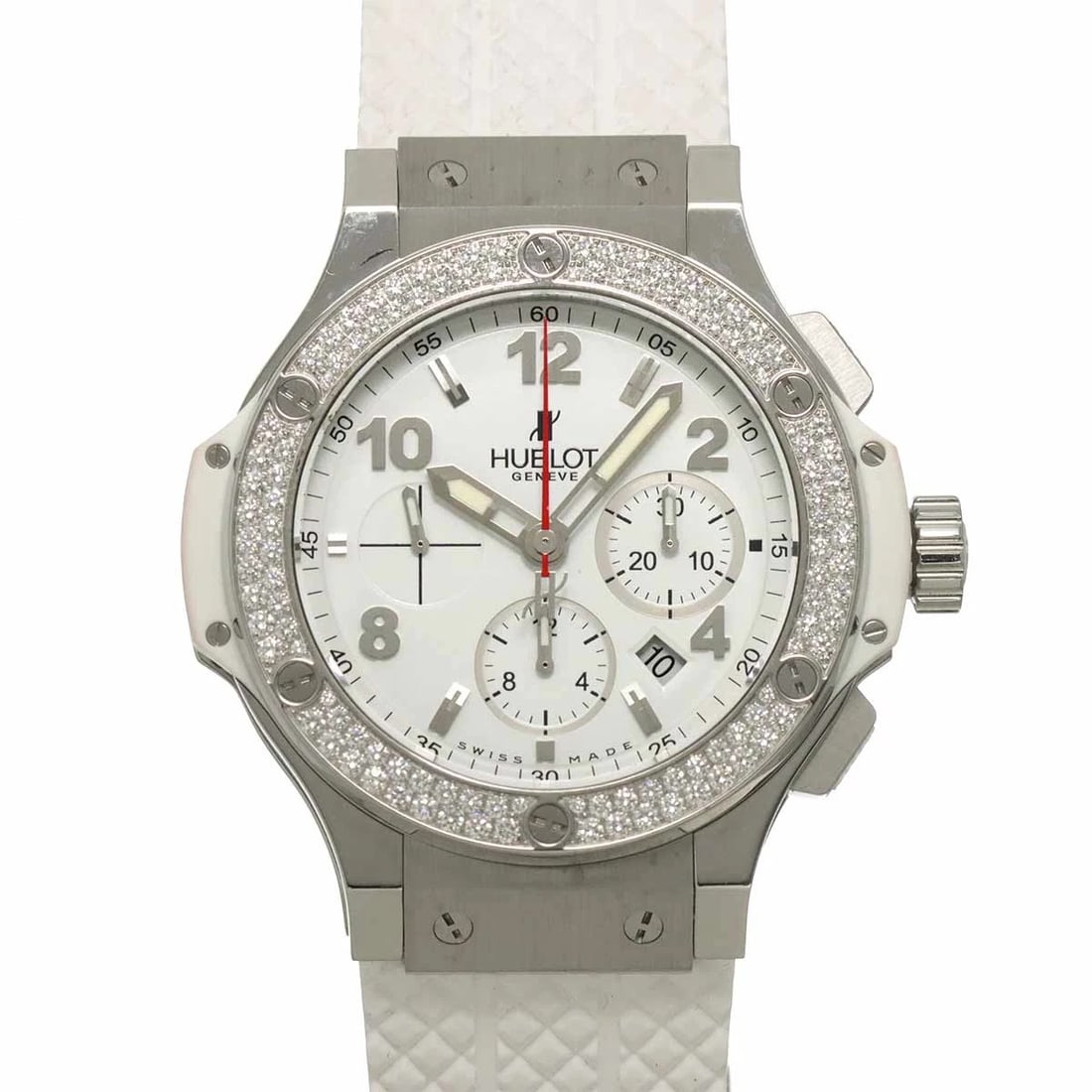 HUBLOT BIG BANG ST.MORITZ CHRONOGRAPH AUTOMATIC WATCH: HUBLOT Big Bang St.Moritz Chronograph Automatic Watch Brand: HUBLOT Type/Style: Wristwatch Material: Stainless steel,Ceramic,Rubber Color: Dial Color none Size: CaseSize Length 56mm(included lag)