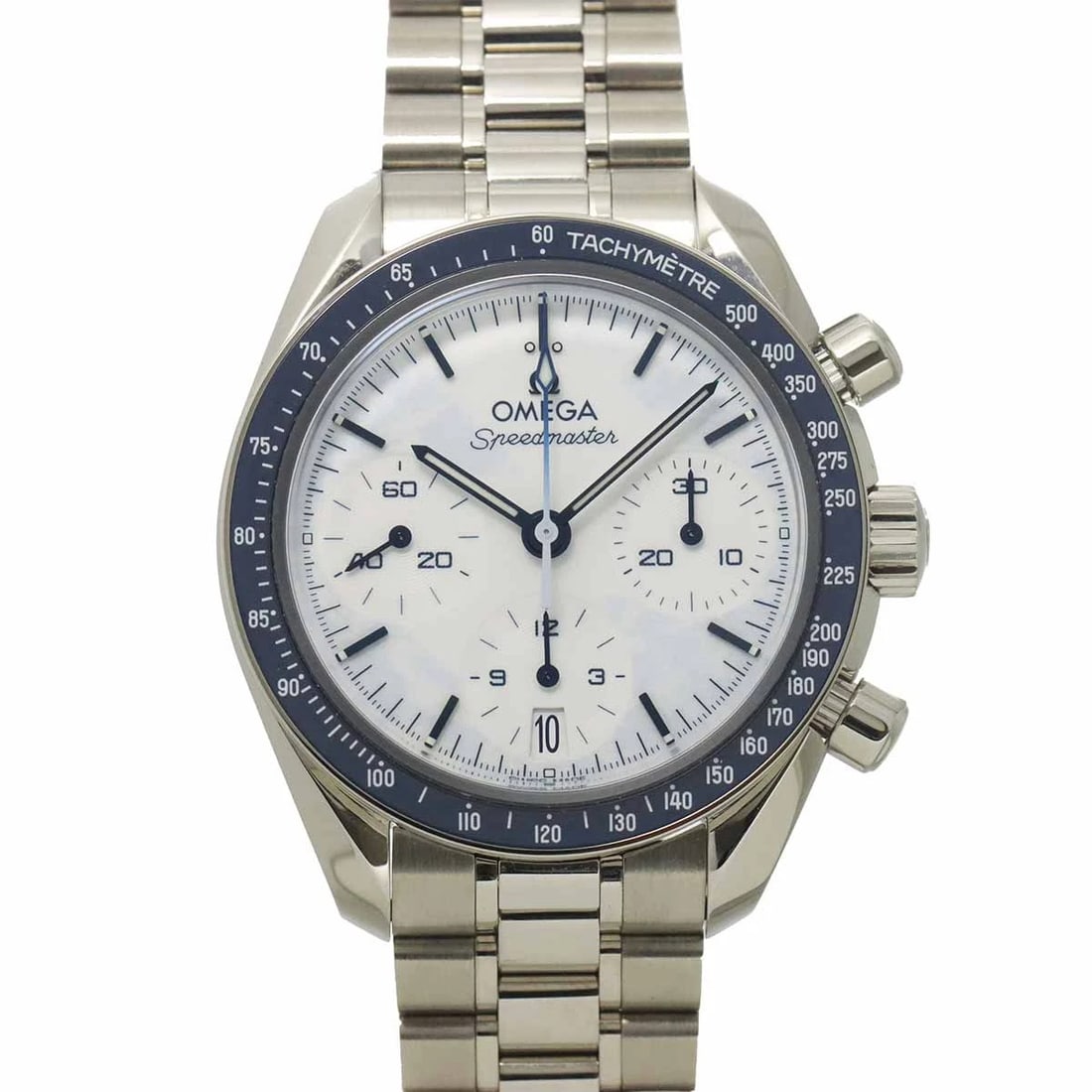OMEGA SPEEDMASTER MILANO CHRONOGRAPH AUTOMATIC WATCH: OMEGA Speedmaster milano Chronograph Automatic Watch Brand: OMEGA Type/Style: Wristwatch Material: Stainless steel Color: Dial Color none Size: CaseSize Length 45mm(included lag) CaseSize Width 38mm(n