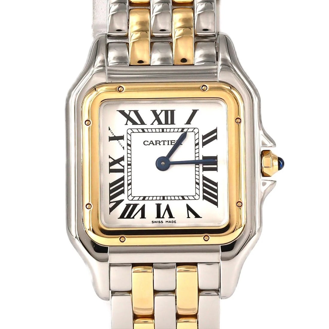CARTIER PANTHERE DE CARTIER MM TWO-TONE WATCH SSXYG WATCH: Cartier PANTHERE de Cartier MM Two-tone Watch SSxYG Watch Brand: CARTIER Type/Style: Wrist watch Material: Case: Stainless steel x yellow gold Bracelet: Stainless steel x yellow gold Color: Dial