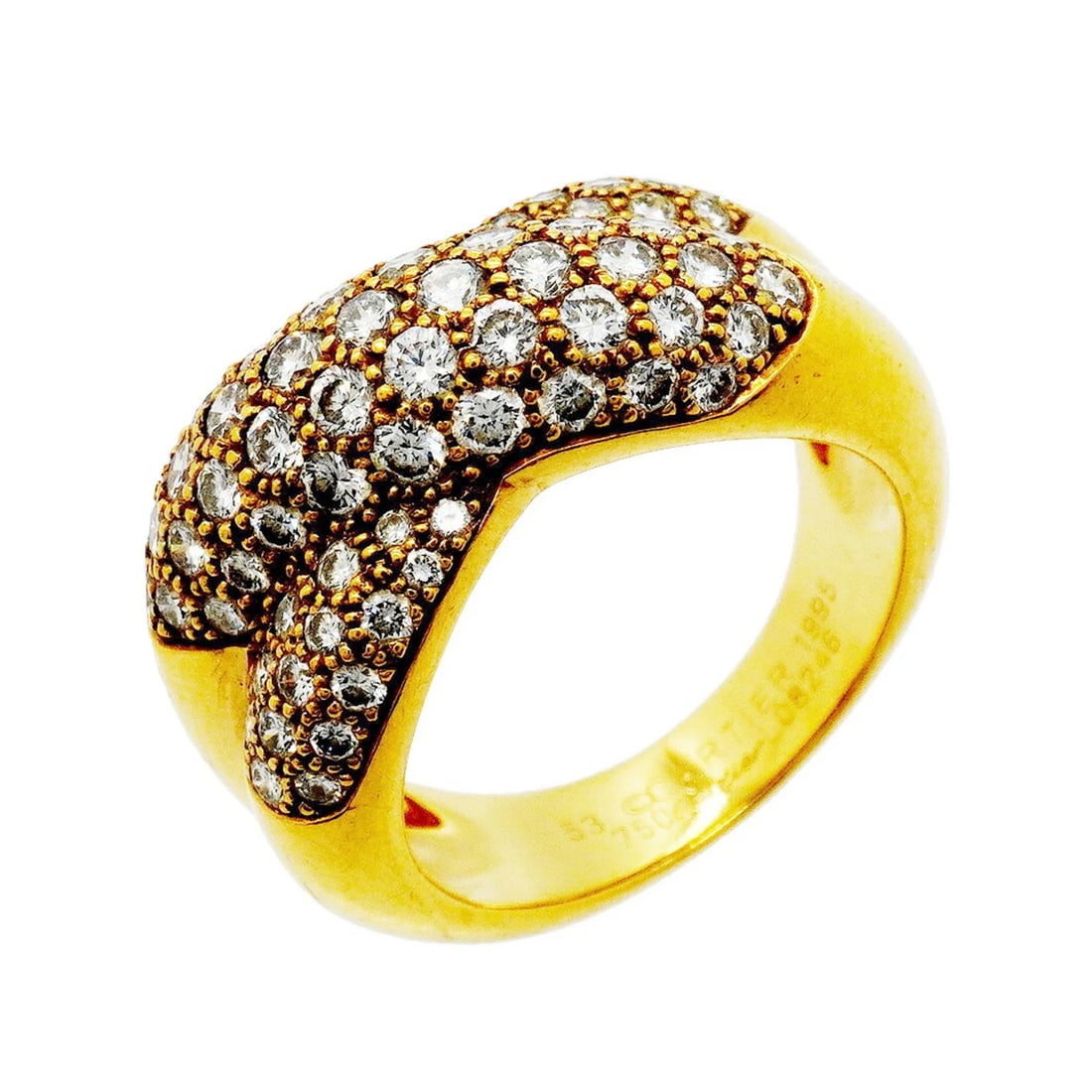 CARTIER COLISEE RING, 18K YELLOW GOLD (1 of 3)