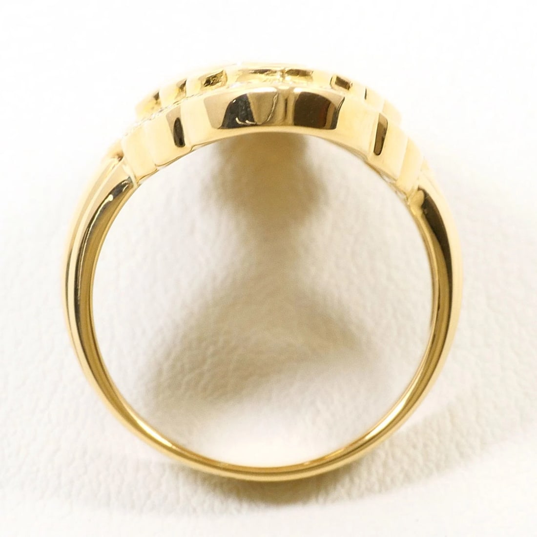 18K YELLOW GOLD RING - 3