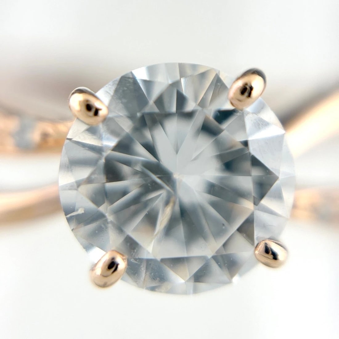 DIAMOND DESIGN RING PG MELEE DIAMOND RING 18K - 2