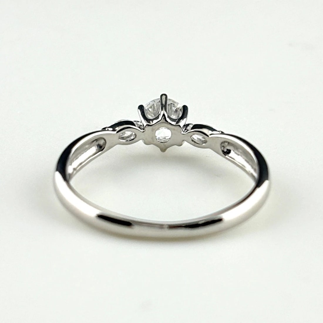 TASAKI DIAMOND RING PLATINUM RING DIAMOND - 4