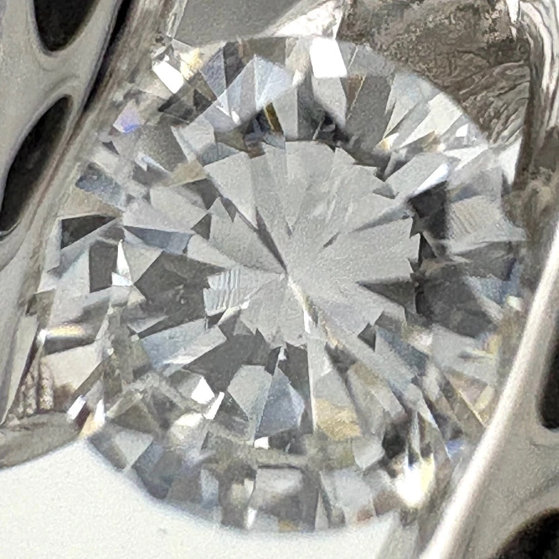 DIAMOND DESIGN RING PLATINUM RING PT850 - 2