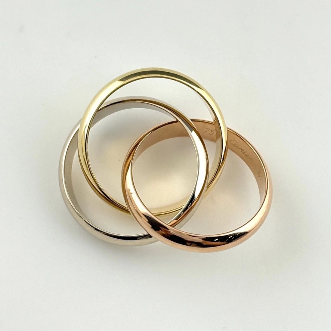CARTIER TRINITYRING YG RING 750 - 2