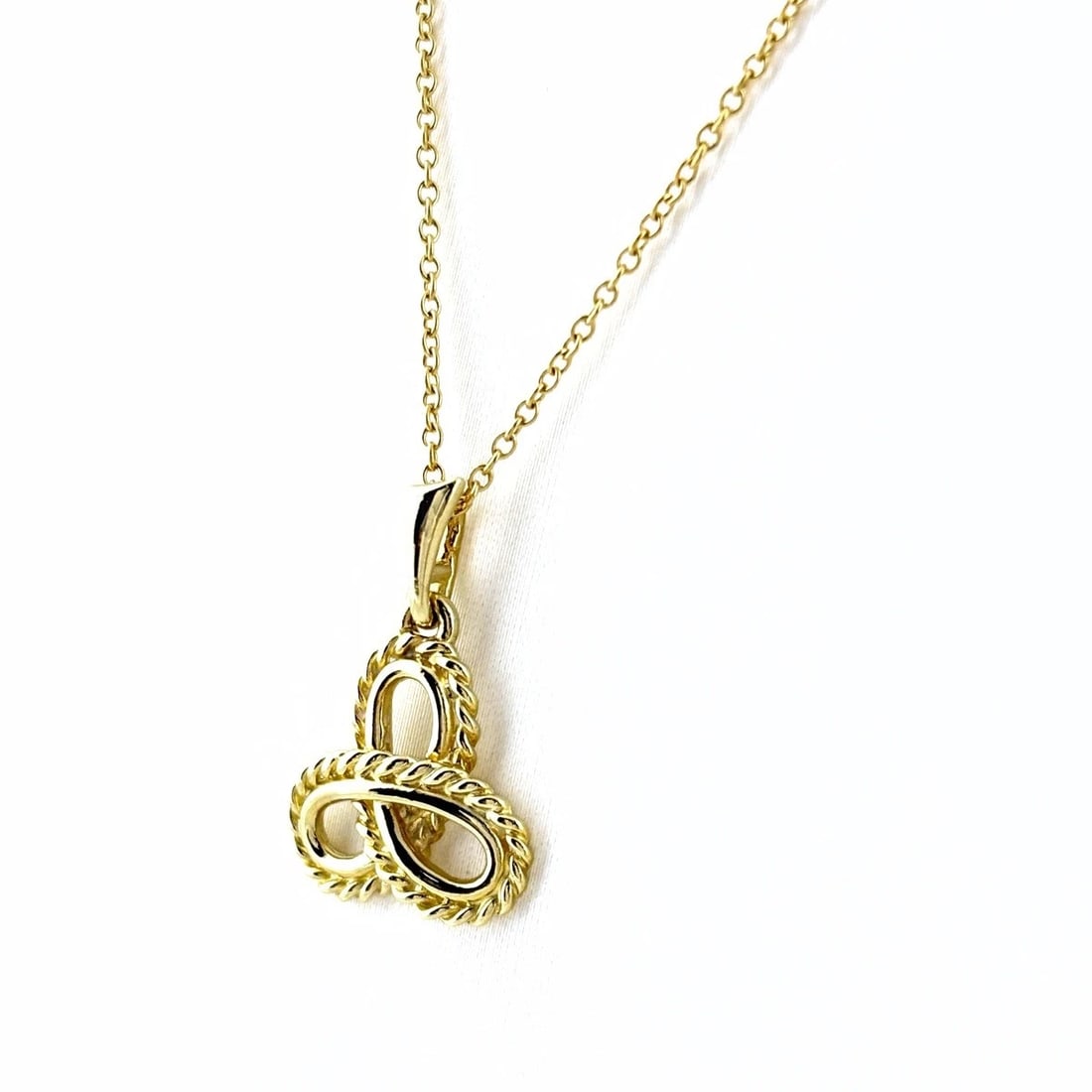 TIFFANY&CO. YG PENDANT NECKLACE: Tiffany&Co. Yg Pendant Necklace Brand: TIFFANY&Co. Type/Style: Necklace Material: 750 YG, Main Stone Natural Color: YG Size: 19.6x13.3mm(0.8") Accessories: None Accessories Notice: When purchasing