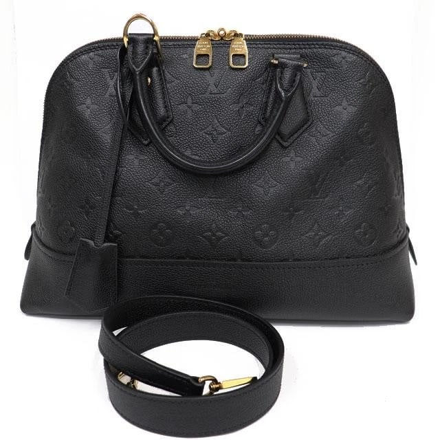LOUIS VUITTON BAG: NEO ALMA PM: LOUIS VUITTON Bag: Neo Alma PM Brand: LOUIS VUITTON Type/Style: Shoulder Bag Material: Exterior Material Leather Color: Exterior Color Black Size: (approx. W13.0 ? H9.1 ? D5.7 inch) Accessories: None