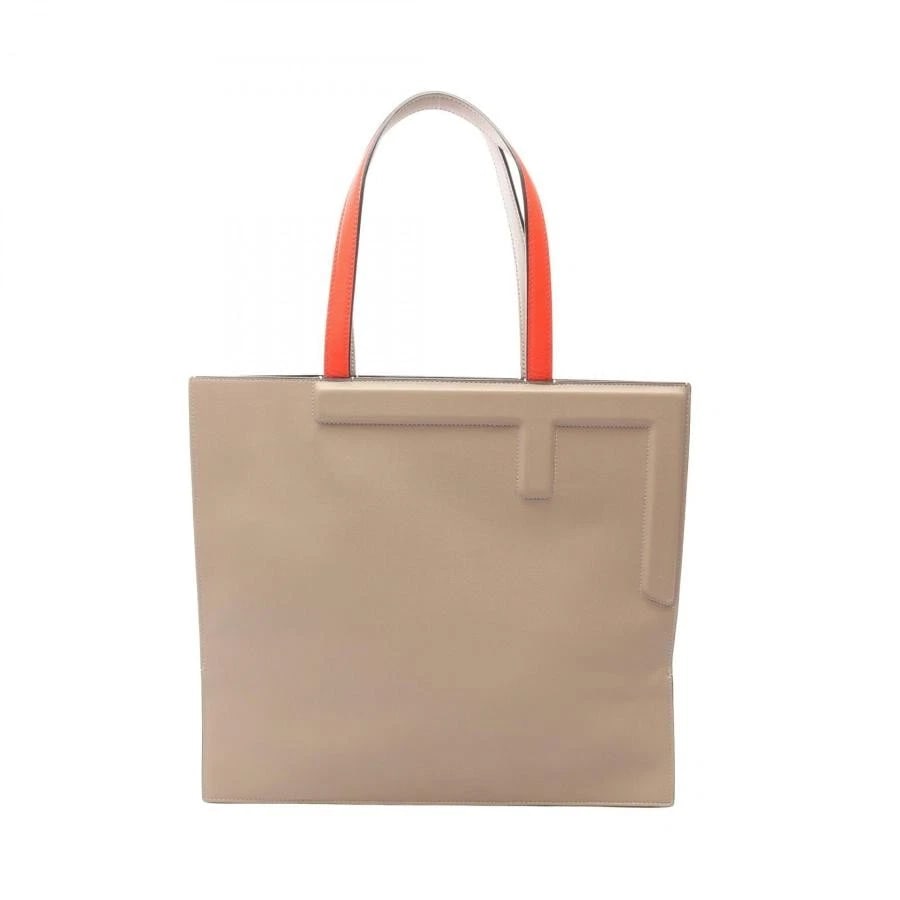 FENDI BAG: FLIP BEIGE/RED: FENDI Bag: Flip Beige/Red Brand: FENDI Type/Style: Tote Material: Exterior Material Leather Color: Exterior Color Beige Size: (approx. W15.4 ? H13.8 ? D3.9 inch) Accessories: None Accessor