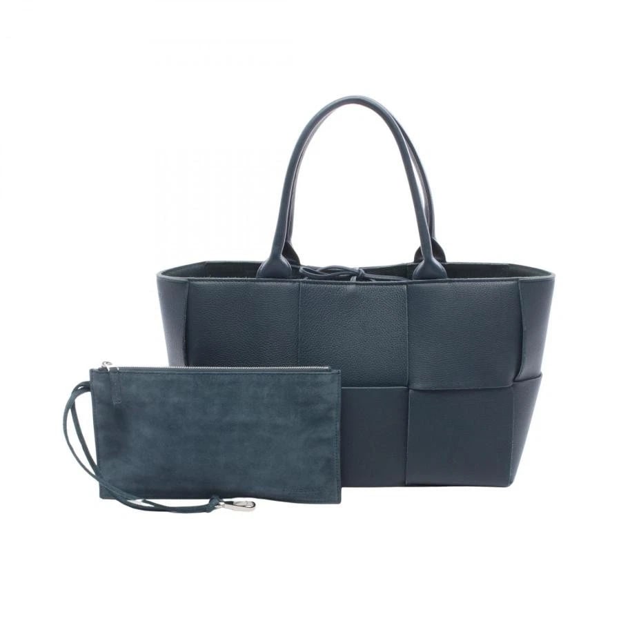 BOTTEGA VENETA BAG: ARCO MAXI INTRECCIATO GREEN: BOTTEGA VENETA Bag: Arco Maxi Intrecciato Green Brand: BOTTEGA VENETA Type/Style: Tote Material: Exterior Material Leather Color: Exterior Color Green Size: (approx. W11.8 ? H7.9 ? D4.5 inch), Acc