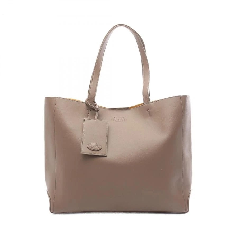 TOD'S BAG: SHOPPING TOTE GRAY: TOD'S Bag: Shopping Tote Gray Brand: TOD'S Type/Style: Tote Material: Exterior Material Leather Color: Exterior Color Gray Size: (approx. W15.0 ? H12.6 ? D5.1 inch) Accessories: None Acces