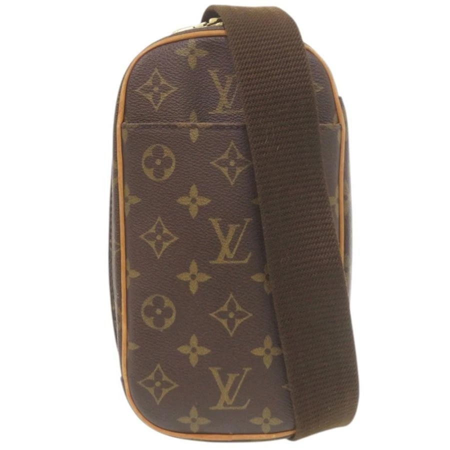 LOUIS VUITTON BAG: POCHETTE GANGE: LOUIS VUITTON Bag: Pochette Gange Brand: LOUIS VUITTON Type/Style: Crossbody Material: Exterior Material Canvas Color: Exterior Color Brown Size: (approx. W4.9 ? H9.1 ? D2.0 inch) Accessories: Non