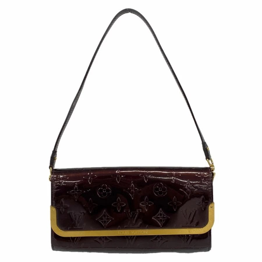 LOUIS VUITTON BAG: ROSSMORE MM: LOUIS VUITTON Bag: Rossmore MM Brand: LOUIS VUITTON Type/Style: Shoulder Bag Material: Exterior Material Patent Leather Color: Exterior Color Rouge Fauviste Size: (approx. W9.1 ? H5.1 ? D1.2 inch)