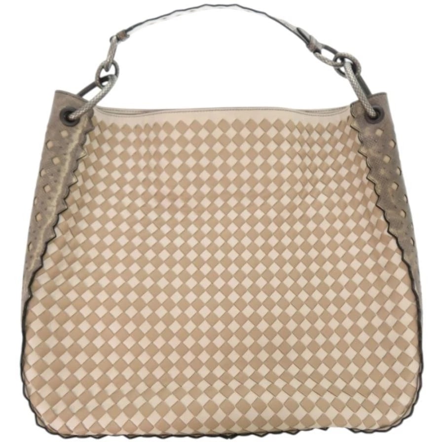 BOTTEGA VENETA BAG: MIST MINK WHITE/BEIGE (1 of 2)