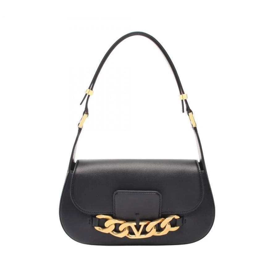 VALENTINO GARAVANI BAG: V LOGO SHOULDER BLACK (1 of 2)