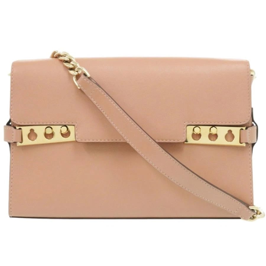 DELVAUX BAG: TEMPETE BEIGE: DELVAUx Bag: Tempete Beige Brand: DELVAUx Type/Style: Shoulder Bag Material: Exterior Material Leather Color: Exterior Color Beige Size: (approx. W8.5 ? H5.5 ? D1.6 inch) Accessories: None