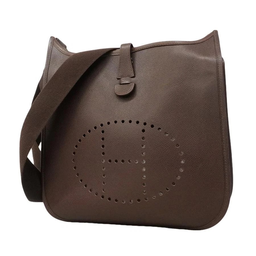 HERMES BAG: EVELYNE 2PM ?K HAVANA: HERMES Bag: Evelyne 2PM ?K Havana Brand: HERMES Type/Style: Shoulder Bag Material: Exterior Material Leather Color: Exterior Color Brown Size: (approx. W11.6 ? H11.0 ? D3.3 inch) Accessories: None