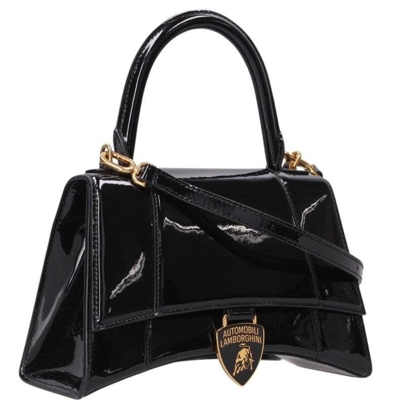 BALENCIAGA BAG: AUTOMOBILI LAMBORGHINI HOURGLASS BLACK (1 of 2)