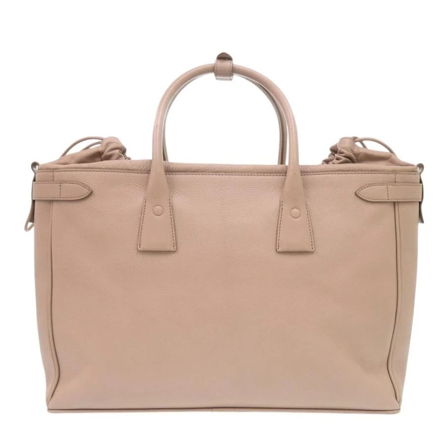 MAISON MARGIELA BAG: 5AC PINK BEIGE: MAISON MARGIELA Bag: 5AC Pink Beige Brand: Maison Margiela Type/Style: Tote Material: Exterior Material Leather Color: Exterior Color Beige Size: (approx. W15.4 ? H10.6/14.6 ? D3.3 inch) Accessories: