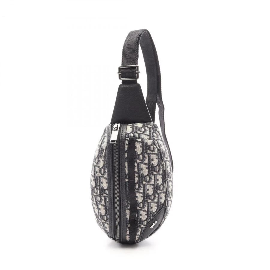 DIOR BAG: SCARAB OBLIQUE WAIST BAG BEIGE/NAVY/BLACK (1 of 2)
