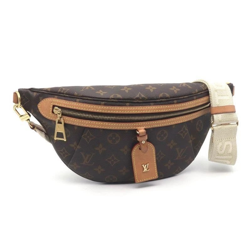 LOUIS VUITTON BAG: HIGH-RISE: LOUIS VUITTON Bag: High-Rise Brand: LOUIS VUITTON Type/Style: Shoulder Bag Material: Exterior Material Canvas Color: Exterior Color Brown Size: (approx. W15.0 ? H5.9 ? D3.1 inch) Accessories: None
