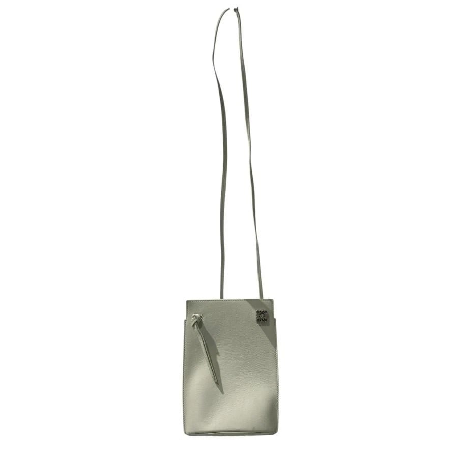 LOEWE BAG: GREEN: LOEWE Bag: Green Brand: LOEWE Type/Style: Shoulder Bag Material: Exterior Material Leather Color: Exterior Color Green Size: (approx. W5.5 ? H7.9 ? D2.0 inch) Accessories: None Accessories