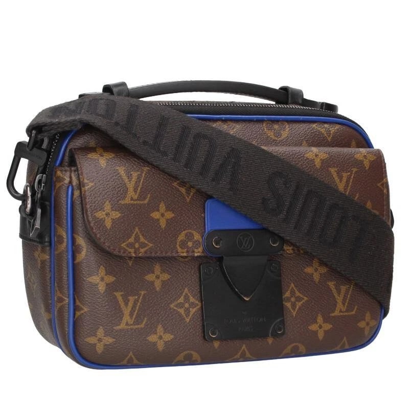 LOUIS VUITTON BAG: S LOCK MESSENGER BROWN: LOUIS VUITTON Bag: S Lock Messenger Brown Brand: LOUIS VUITTON Type/Style: Messenger Bag Material: Exterior Material Canvas Color: Exterior Color Brown Size: (approx. W9.3 ? H6.5 ? D1.6 inch) Acce