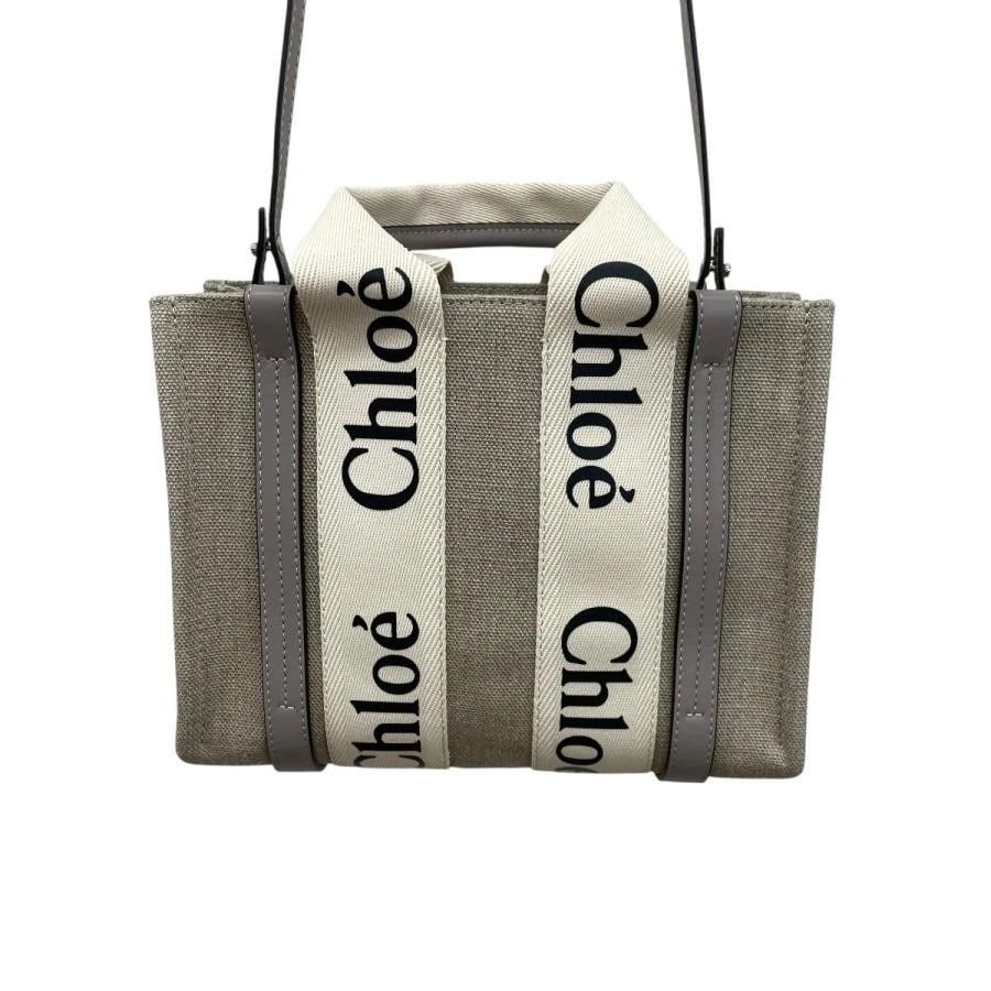CHLOE BAG: SMALL TOTE 2WAY SHOULDER: CHLOE Bag: Small Tote 2WAY Shoulder Brand: CHLOE Type/Style: Tote Material: Exterior Material Canvas Color: Exterior Color Beige Size: (approx. W9.8 ? H7.5 ? D2.4 inch) Accessories: None Accessories