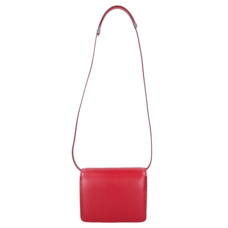 CELINE BAG: CLASSIC BOX SMALL RED - 2