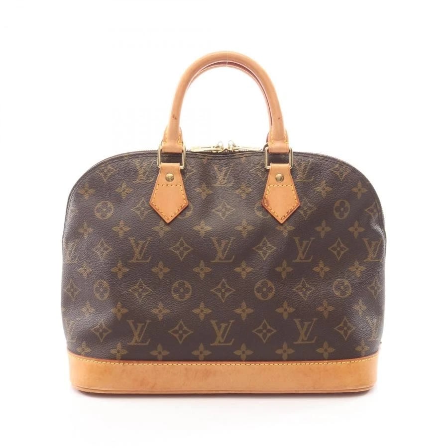LOUIS VUITTON BAG: ALMA PM: LOUIS VUITTON Bag: Alma PM Brand: LOUIS VUITTON Type/Style: Satchel/Top Handle Bag Material: Exterior Material Canvas / Leather Color: Exterior Color Brown Size: (approx. W12.6 ? H9.3 ? D6.3 inch)