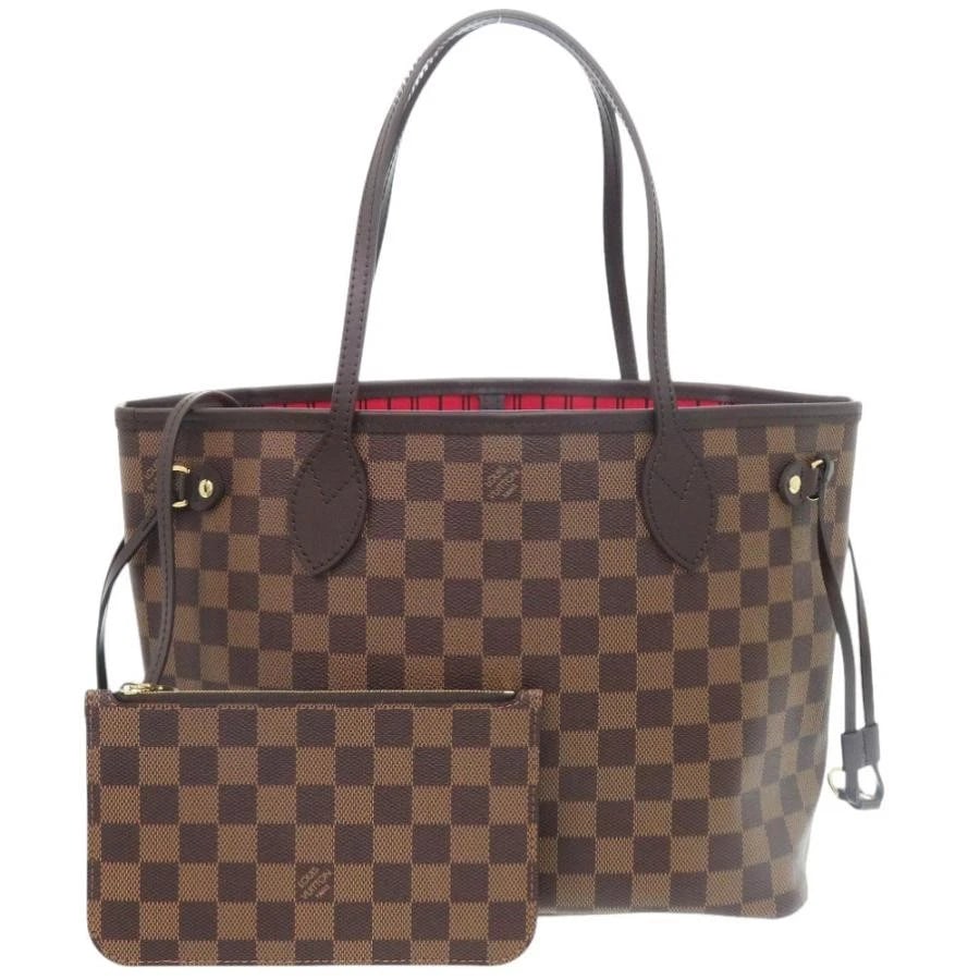LOUIS VUITTON BAG: NEVERFULL PM BROWN: LOUIS VUITTON Bag: Neverfull PM Brown Brand: LOUIS VUITTON Type/Style: Tote Material: Exterior Material Canvas Color: Exterior Color Brown Size: (approx. W11.4 ? H8.3 ? D4.7 inch) Accessories: None