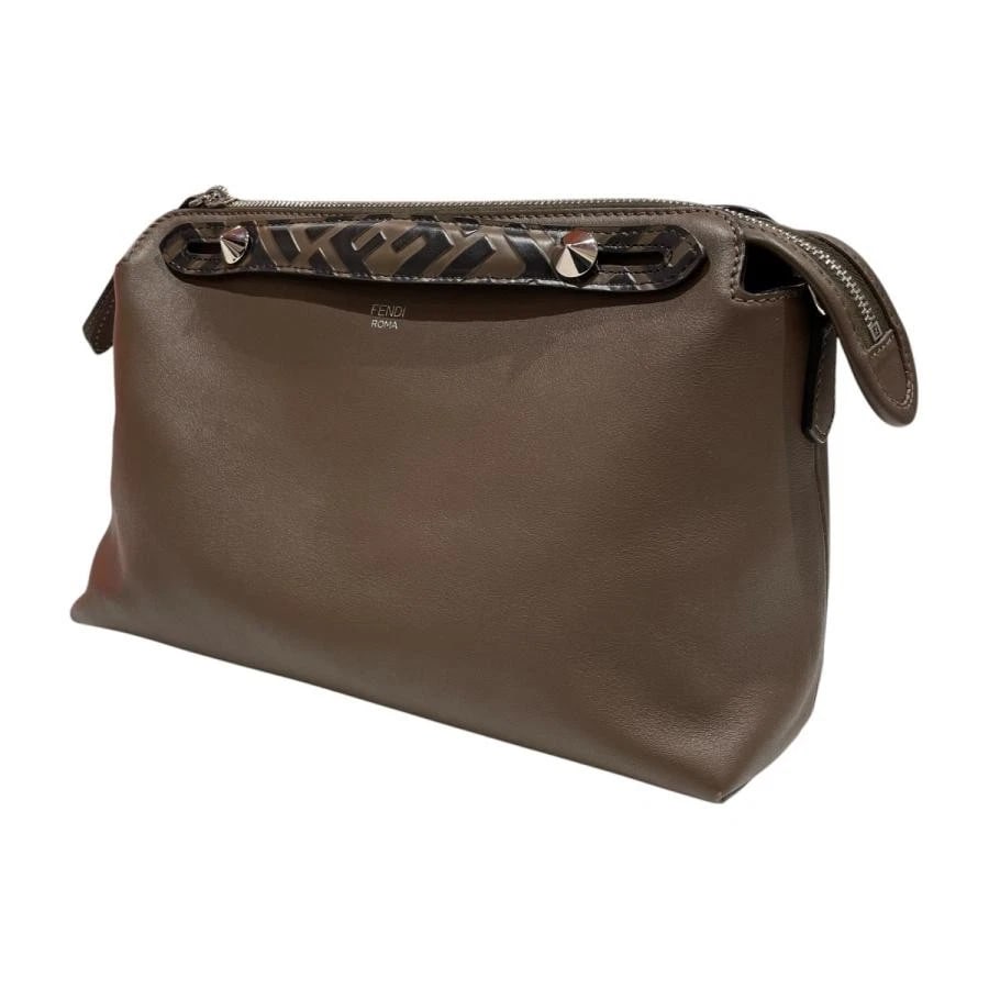 FENDI BAG: BY THE WAY MEDIUM: FENDI Bag: BY THE WAY MEDIUM Brand: FENDI Type/Style: Shoulder Bag Material: Exterior Material Leather Color: Exterior Color Brown Size: (approx. W11.4 ? H7.5 ? D5.5 inch) Accessories: None