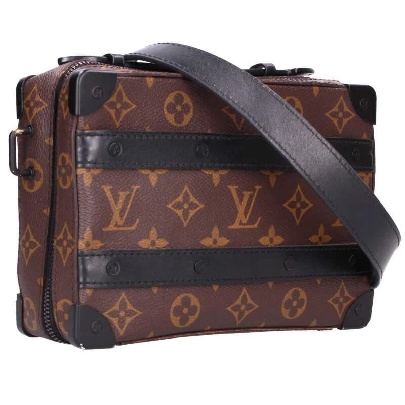 LOUIS VUITTON BAG: HANDLE SOFT TRUNK: LOUIS VUITTON Bag: Handle Soft Trunk Brand: LOUIS VUITTON Type/Style: Shoulder Bag Material: Exterior Material Leather Color: Exterior Color Brown Size: (approx. W8.3 ? H5.7 ? D2.4 inch) Accessori