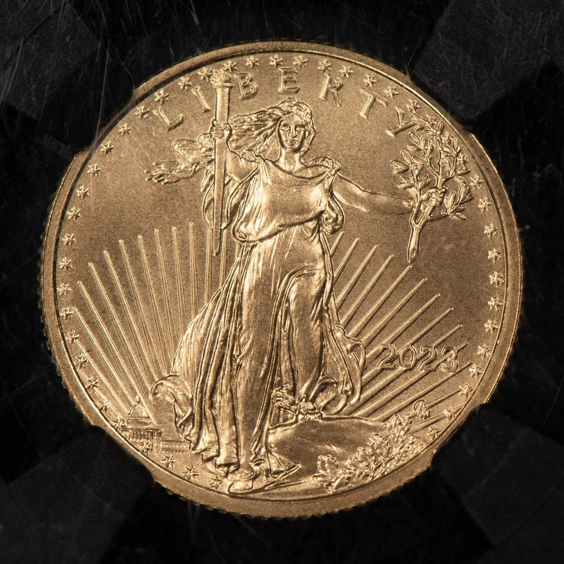 2023 G$10 1/4 OZ GOLD AMERICAN EAGLE - ANNA CABRAL (1 of 2)
