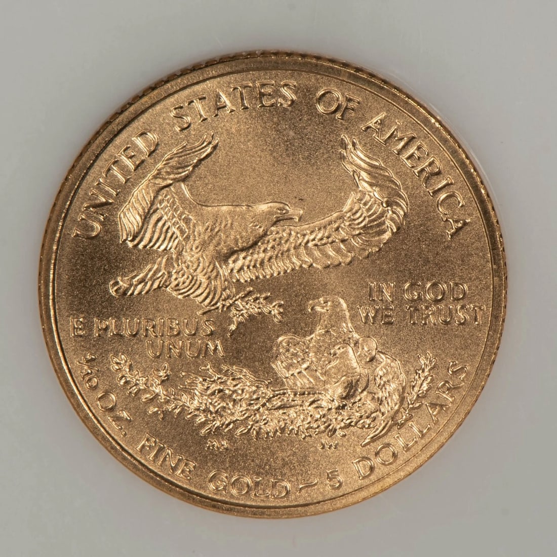 2004 G$5 1/10 OZ GOLD AMERICAN EAGLE - 2