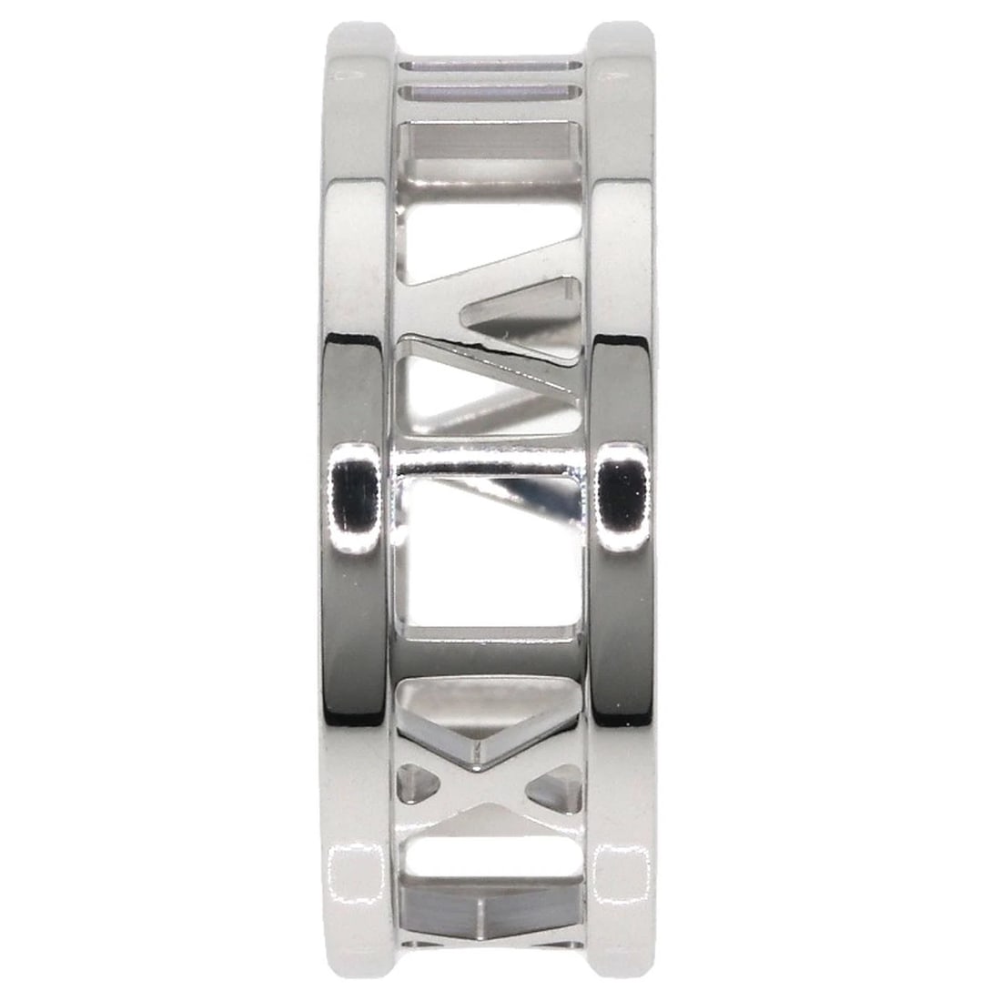 TIFFANY&CO. RING K18 WHITE GOLD: TIFFANY&Co. Ring K18 White Gold Brand: TIFFANY&Co. Type/Style: Ring Material: K18 White Gold, Color: Silver Size: 6.5(US) Accessories: None Accessories Notice: When purchasing pre-owned go