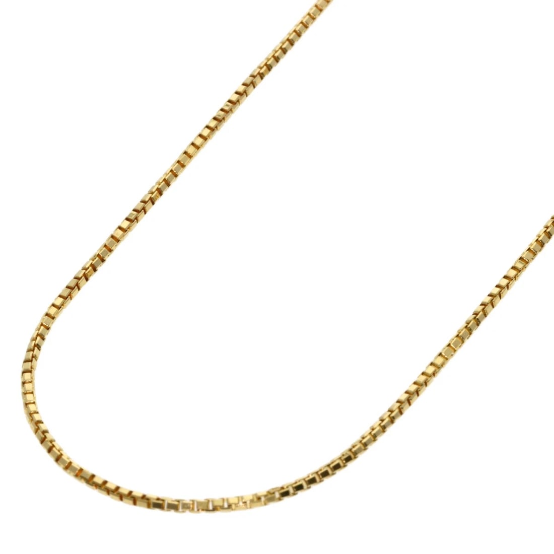 NECKLACE K18 YELLOW GOLD: Necklace K18 Yellow Gold Brand: SELECT JEWELRY Type/Style: Necklace Material: K18 Yellow Gold, Color: Gold Size: Chain Length:17.7inch/45cm Chain Width:0.4inch/1.1mm Accessories: None Acce