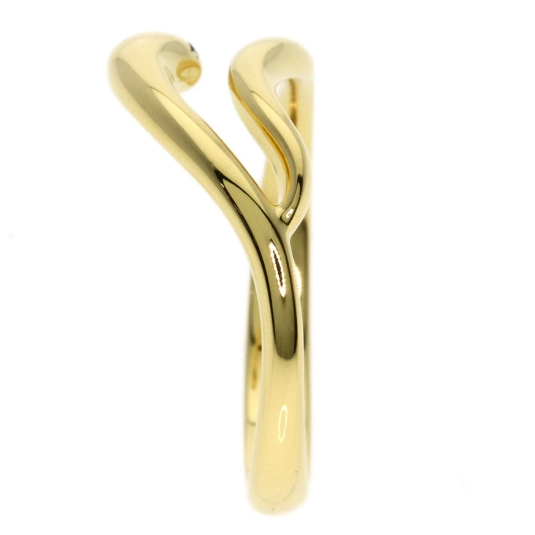 TIFFANY&CO. RING K18 YELLOW GOLD: TIFFANY&Co. Ring K18 Yellow Gold Brand: TIFFANY&Co. Type/Style: Ring Material: K18 Yellow Gold, Color: Gold Size: 4.5(US) Accessories: None Accessories Notice: When purchasing pre-owned go