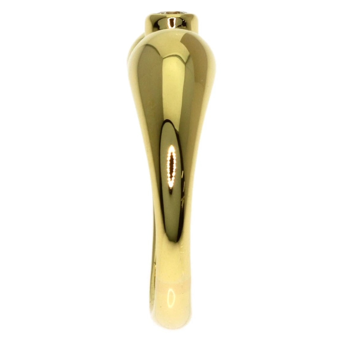 TIFFANY&CO. DIAMOND RING K18 YELLOW GOLD: TIFFANY&Co. Diamond Ring K18 Yellow Gold Brand: TIFFANY&Co. Type/Style: Ring Material: K18 Yellow Gold, Color: Gold Size: 5(US) Accessories: None Accessories Notice: When purchasing pre-ow
