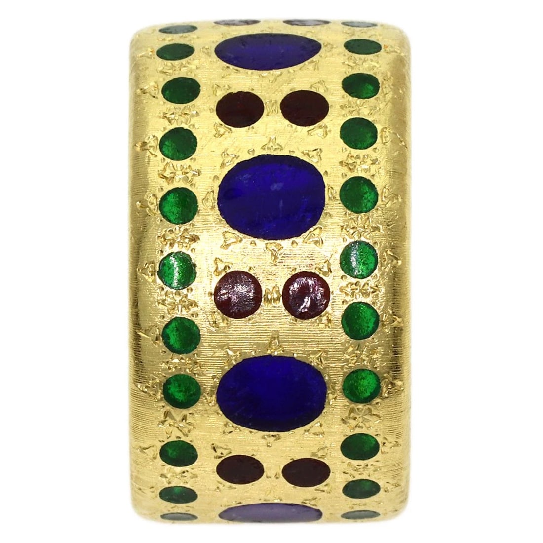 GIANMARIA BUCCELLATI MULTI-COLORED STONE RING - 3