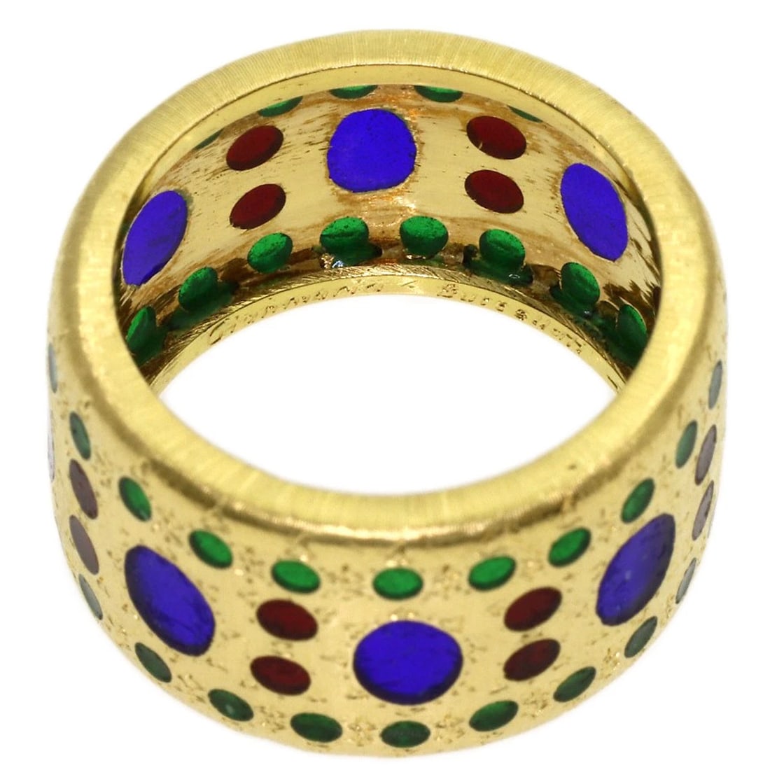 GIANMARIA BUCCELLATI MULTI-COLORED STONE RING - 4