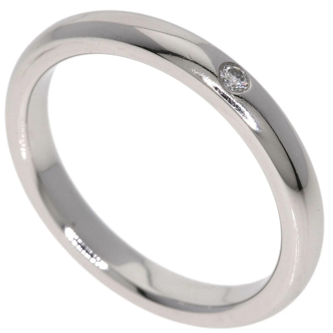 TIFFANY&CO. DIAMOND RING PLATINUM PT950: TIFFANY&Co. Diamond Ring Platinum PT950 Brand: TIFFANY&Co. Type/Style: Ring Material: Platinum PT950, Color: Silver Size: 6(US) Accessories: None Accessories Notice: When purchasing pre-owned goods,