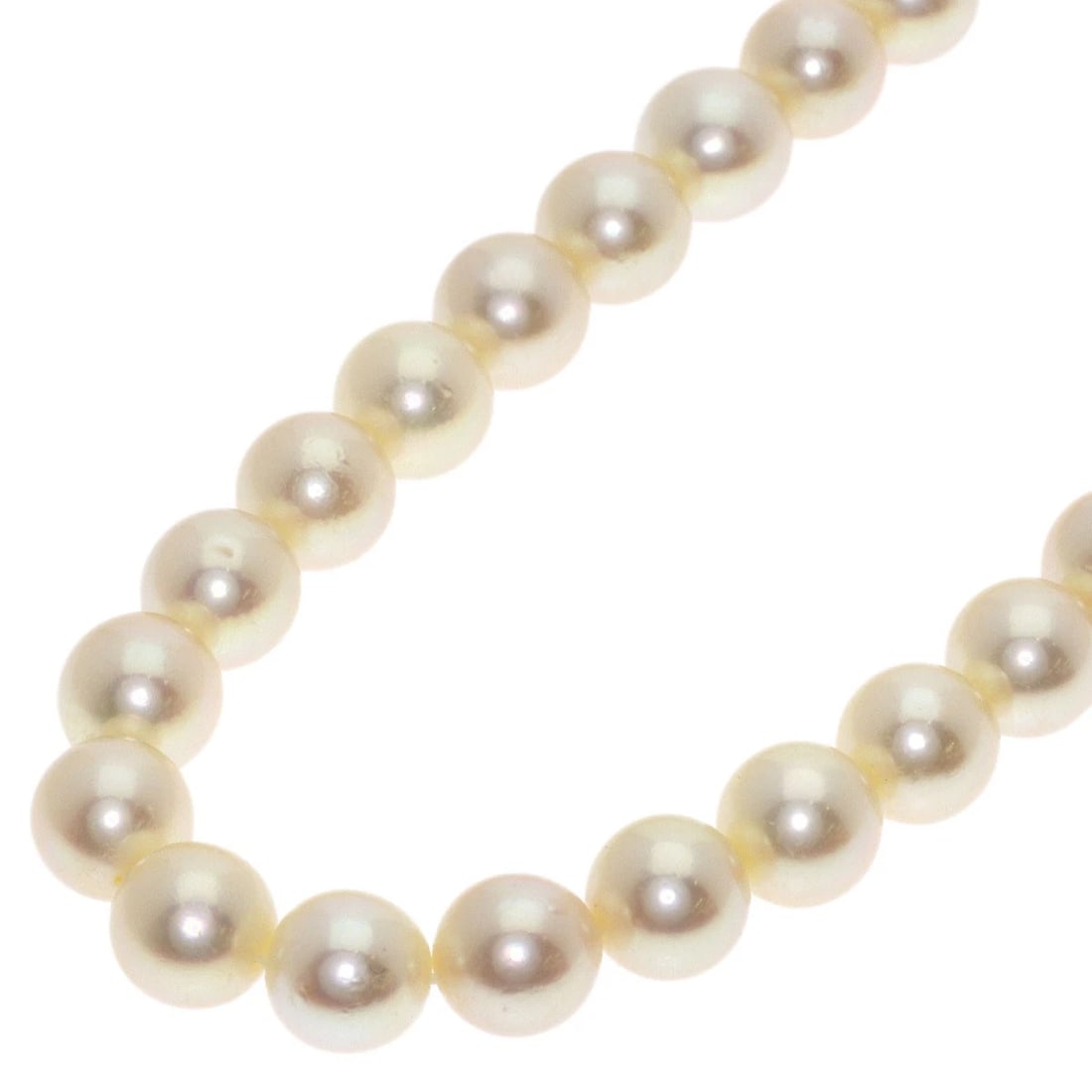 TASAKI PEARL PEARL NECKLACE SILVER: TASAKI Pearl Pearl Necklace Silver Brand: TASAKI Type/Style: Necklace Material: Silver, Main Stone Pearl Color: white Size: Stone Size:0.3inch/7-7.2mm Chain Length:16.7inch/42.5cm Accessories: None
